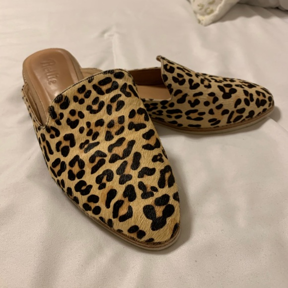 rollie madison mule leopard